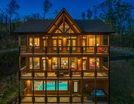 cabin in gatlinburg 3 beds