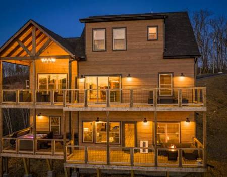 cabin in gatlinburg 4 beds