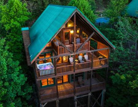 cabin in gatlinburg 5 beds